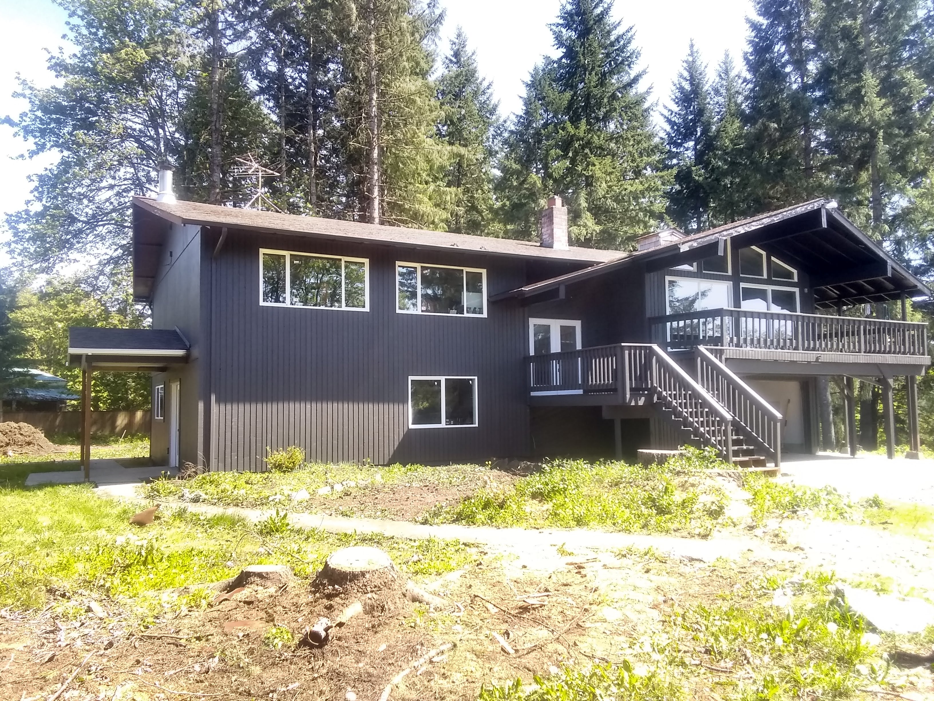 After: Woodland Hills · A-frame full exterior