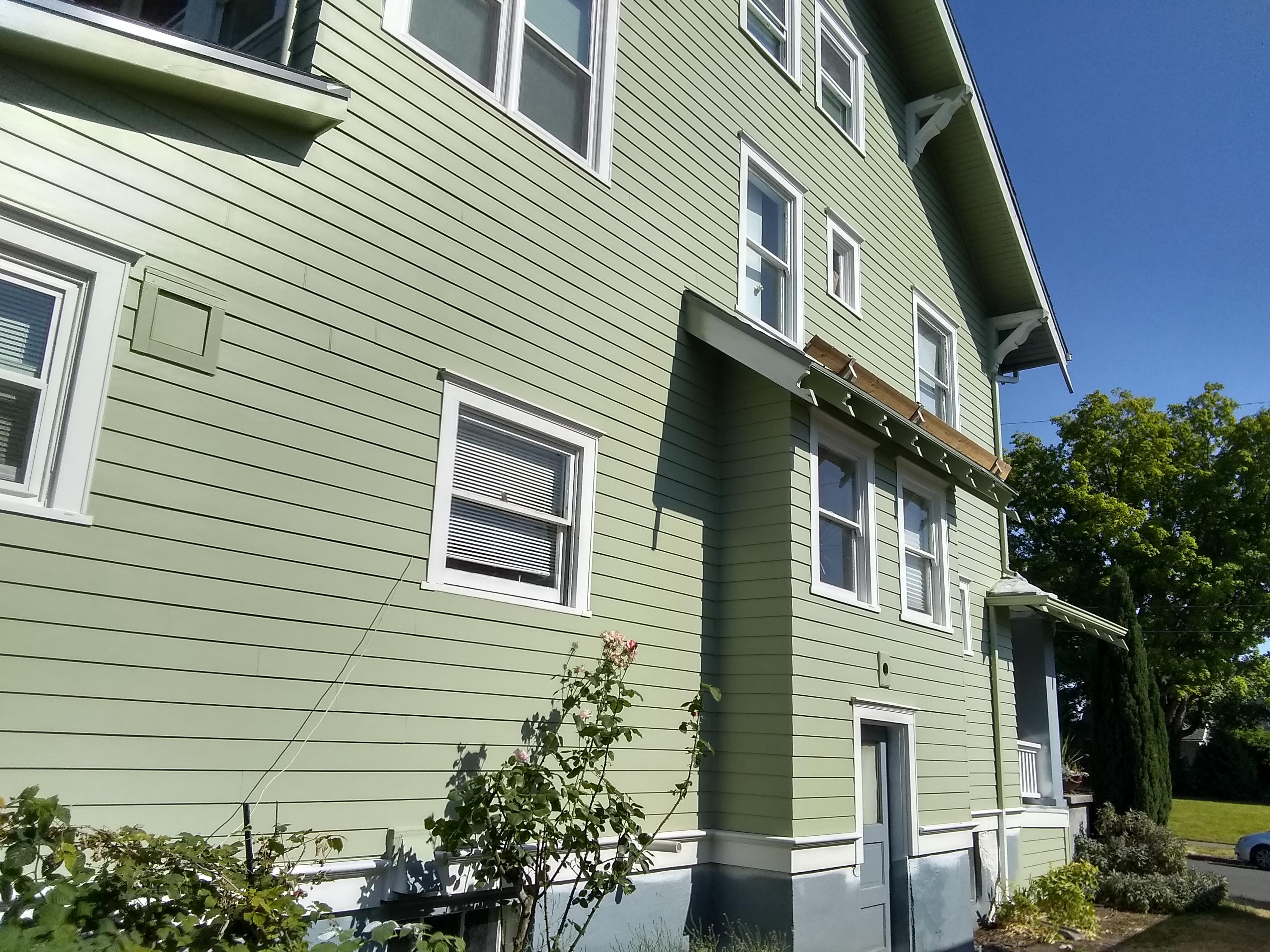 After: NE Portland · 3-story craftsman exterior